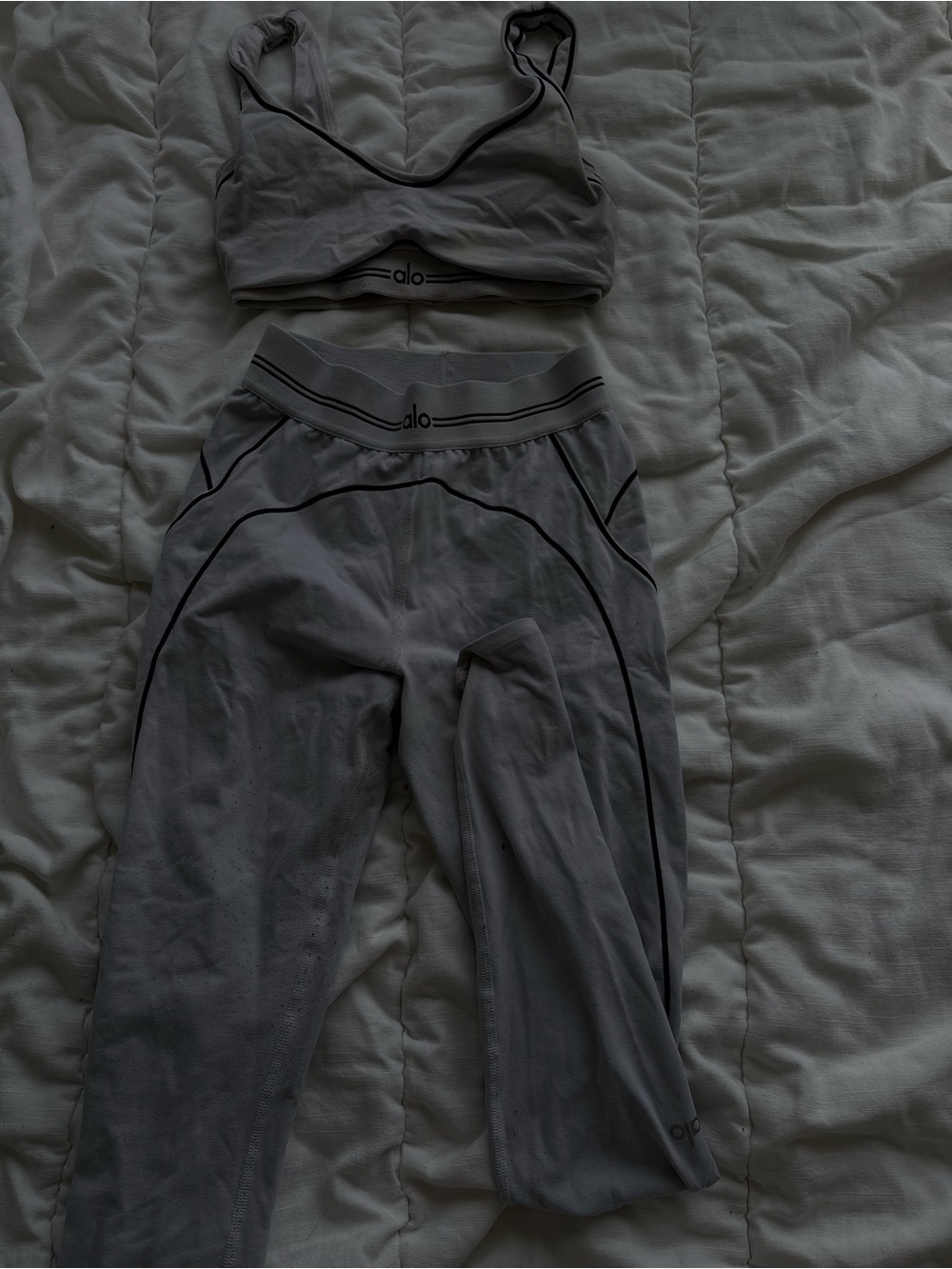 ALO Yoga White and Black Set ONLY $60